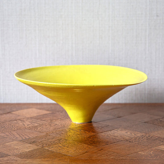 Yellow Glazed Ceramic Bowl