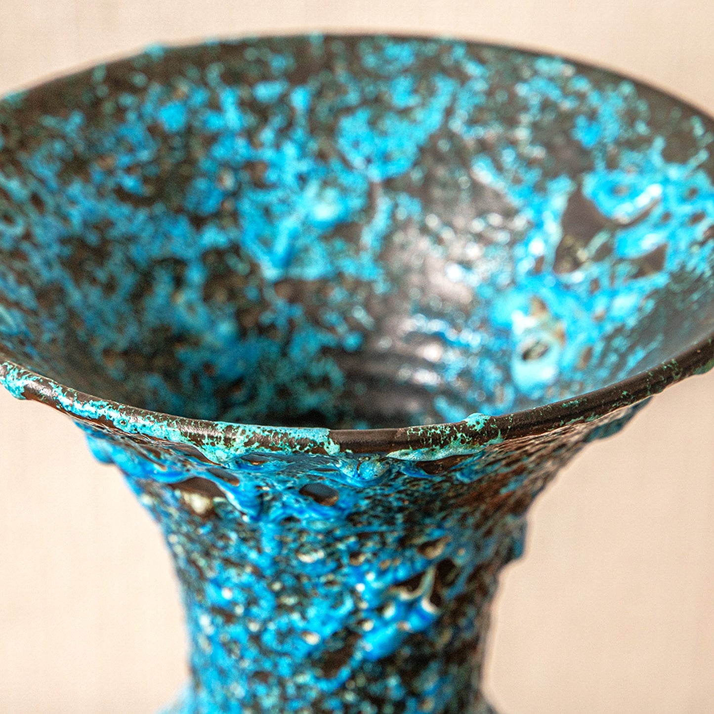 Unusual Turquoise Vase