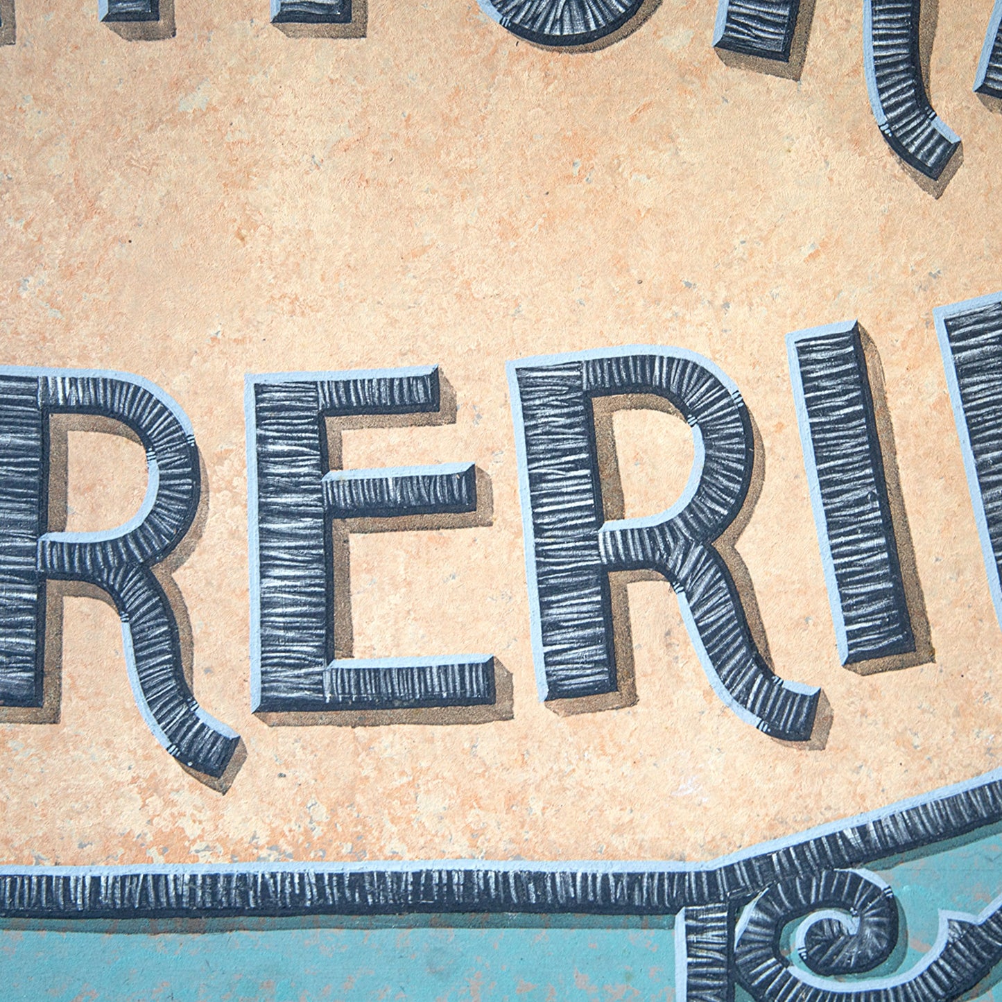 "Peinture Vitrerie" Shop Sign