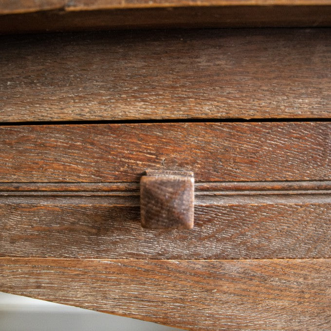 Oak Arts & Crafts Side Table