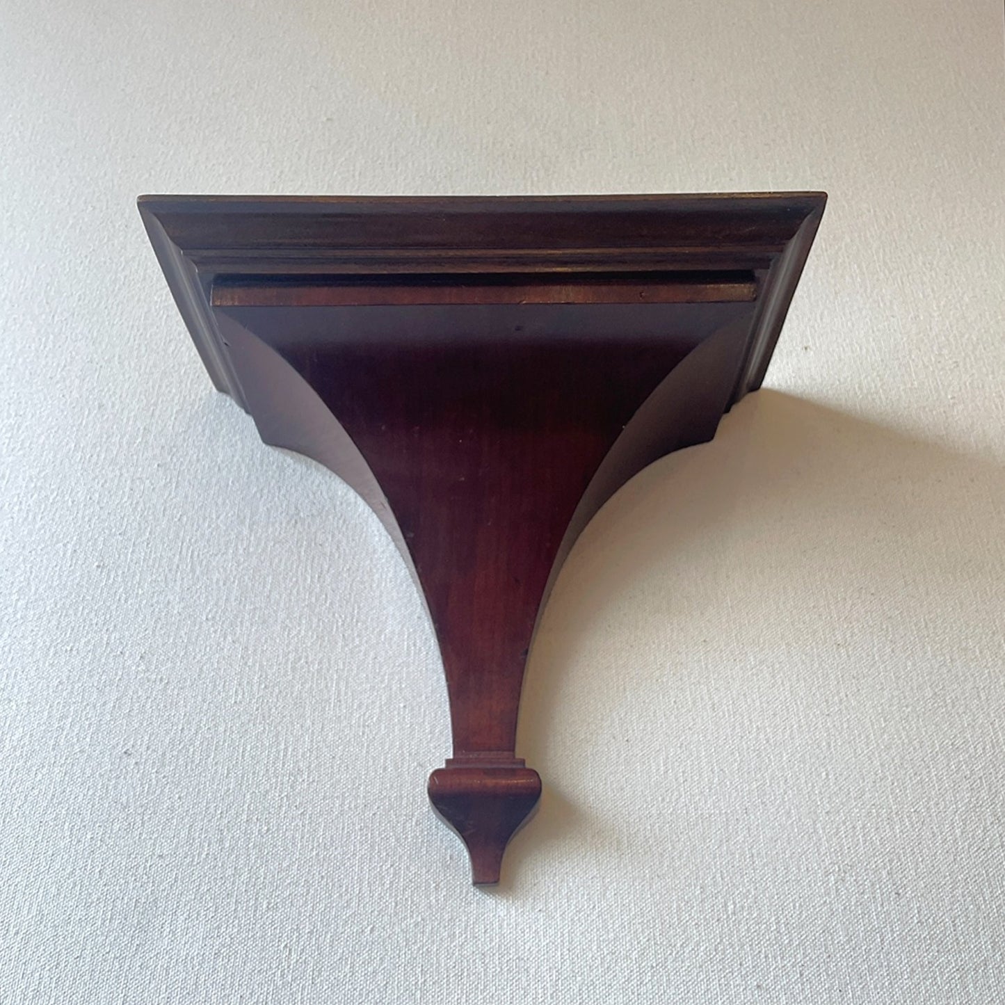 Pair of Mahogany Brackets