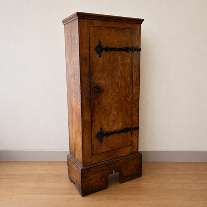 19th Century Elm Hall Cupboard