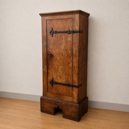 19th Century Elm Hall Cupboard