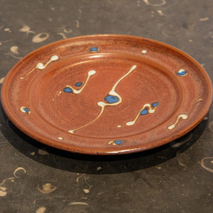 A Slipware Dish by Ray Winchcombe