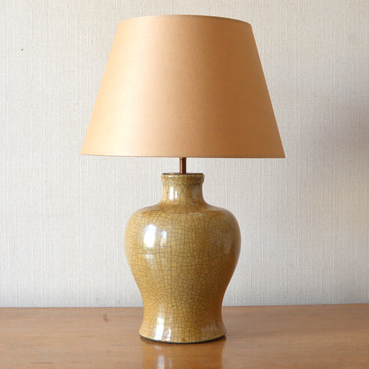 Crackle Glazed Table Lamp
