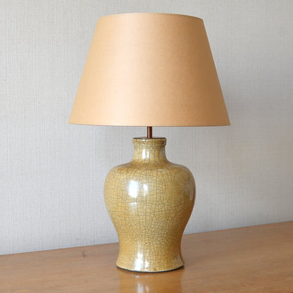 Crackle Glazed Table Lamp