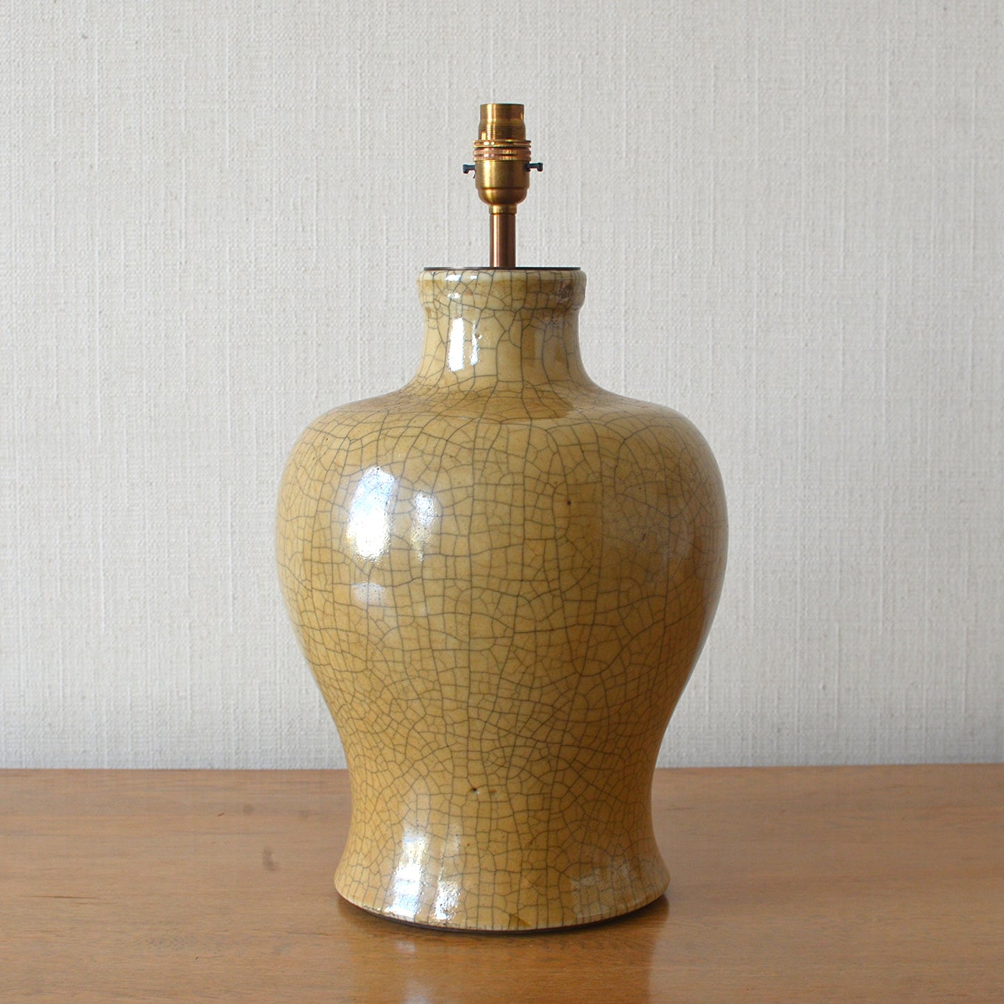 Crackle Glazed Table Lamp