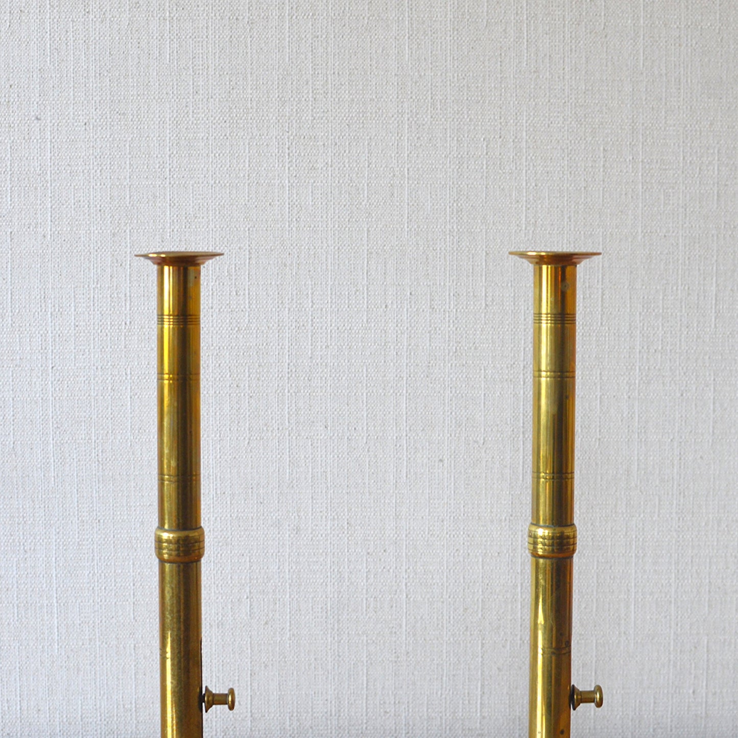 Pair of Brass Candlesticks