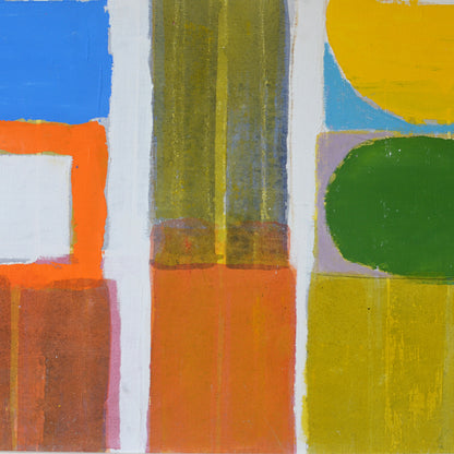 Abstract Painting by James Hull (1921-1990)