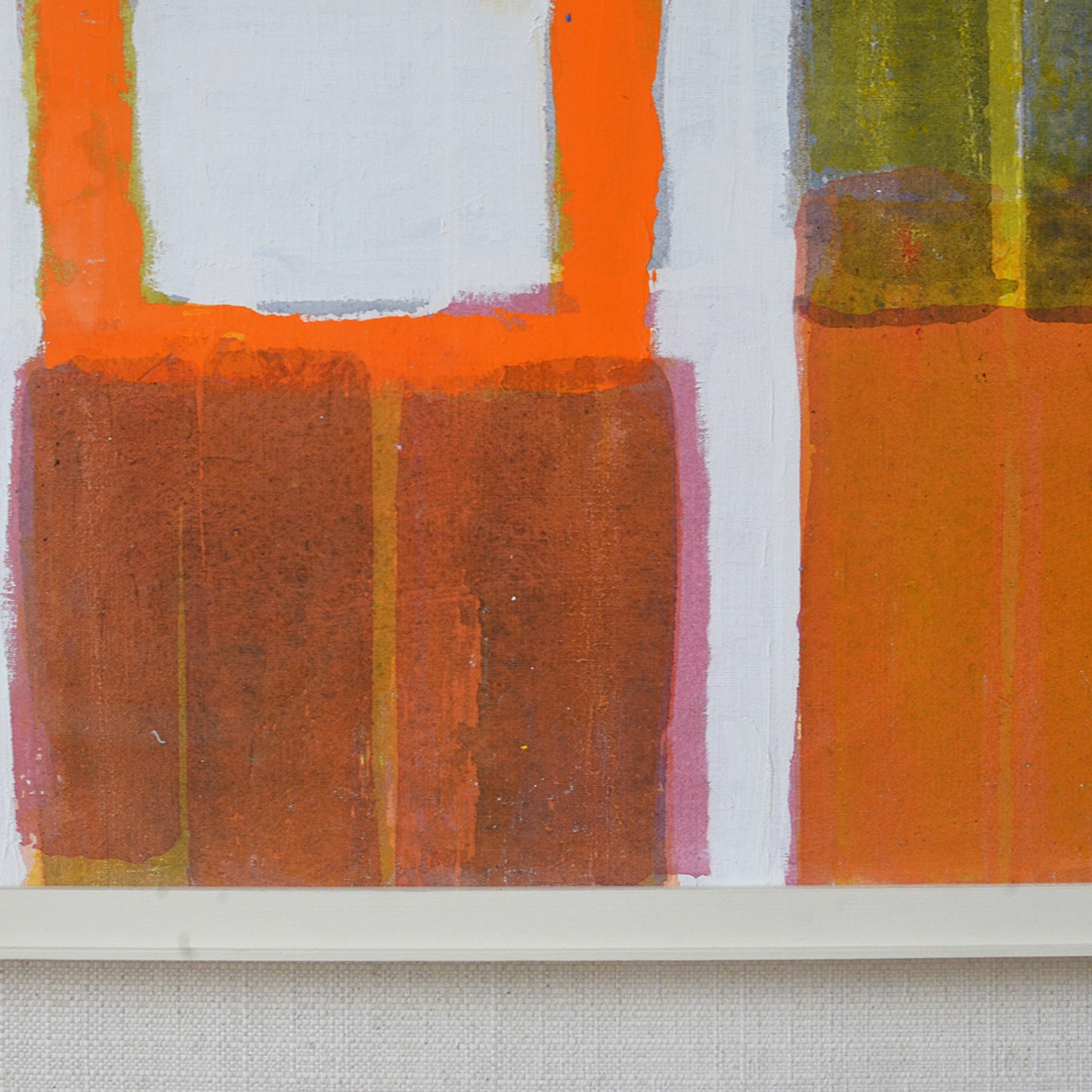 Abstract Painting by James Hull (1921-1990)