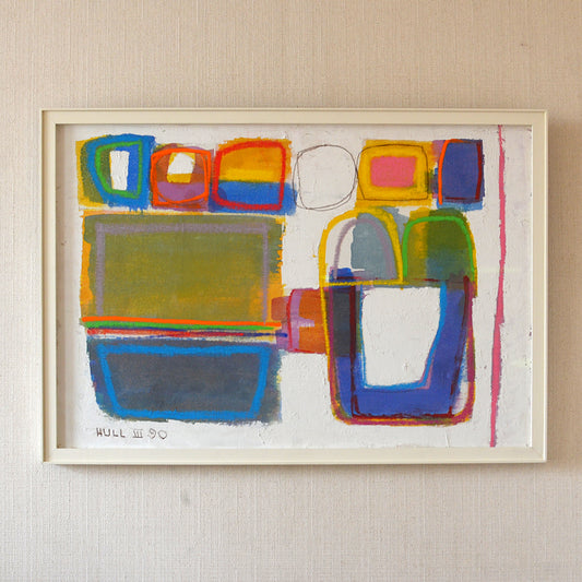 Abstract Painting by James Hull (1921-1990)