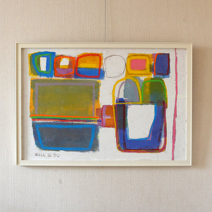 Abstract Painting by James Hull (1921-1990)