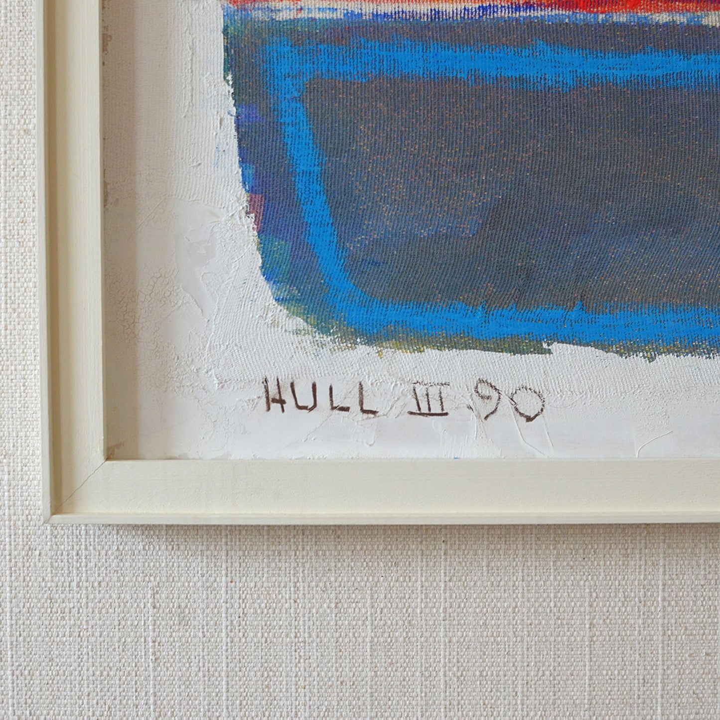 Abstract Painting by James Hull (1921-1990)