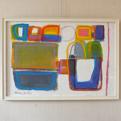 Abstract Painting by James Hull (1921-1990)
