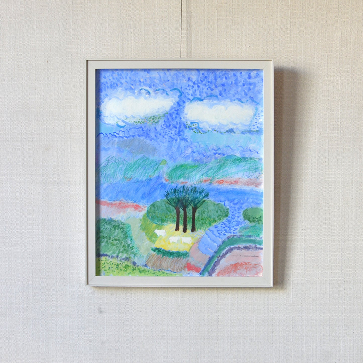 Abstract Painting by Carol Ann Sutherland (b.1952)