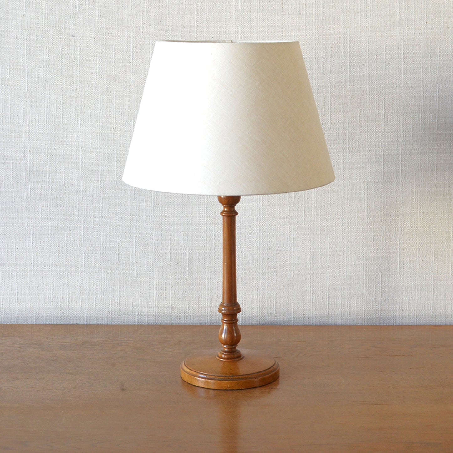 Walnut Table Lamp