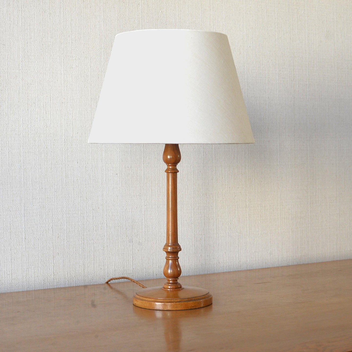 Walnut Table Lamp