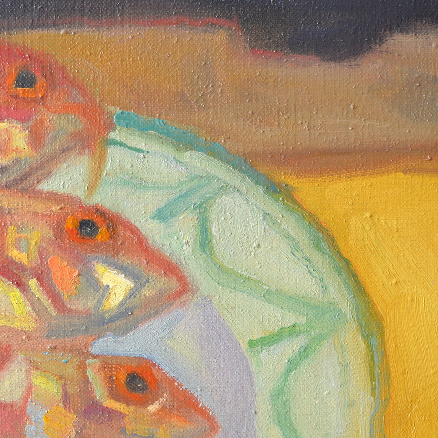 Abstract Painting by Robert Organ (1933-2023)