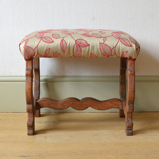 Limed Oak Stool