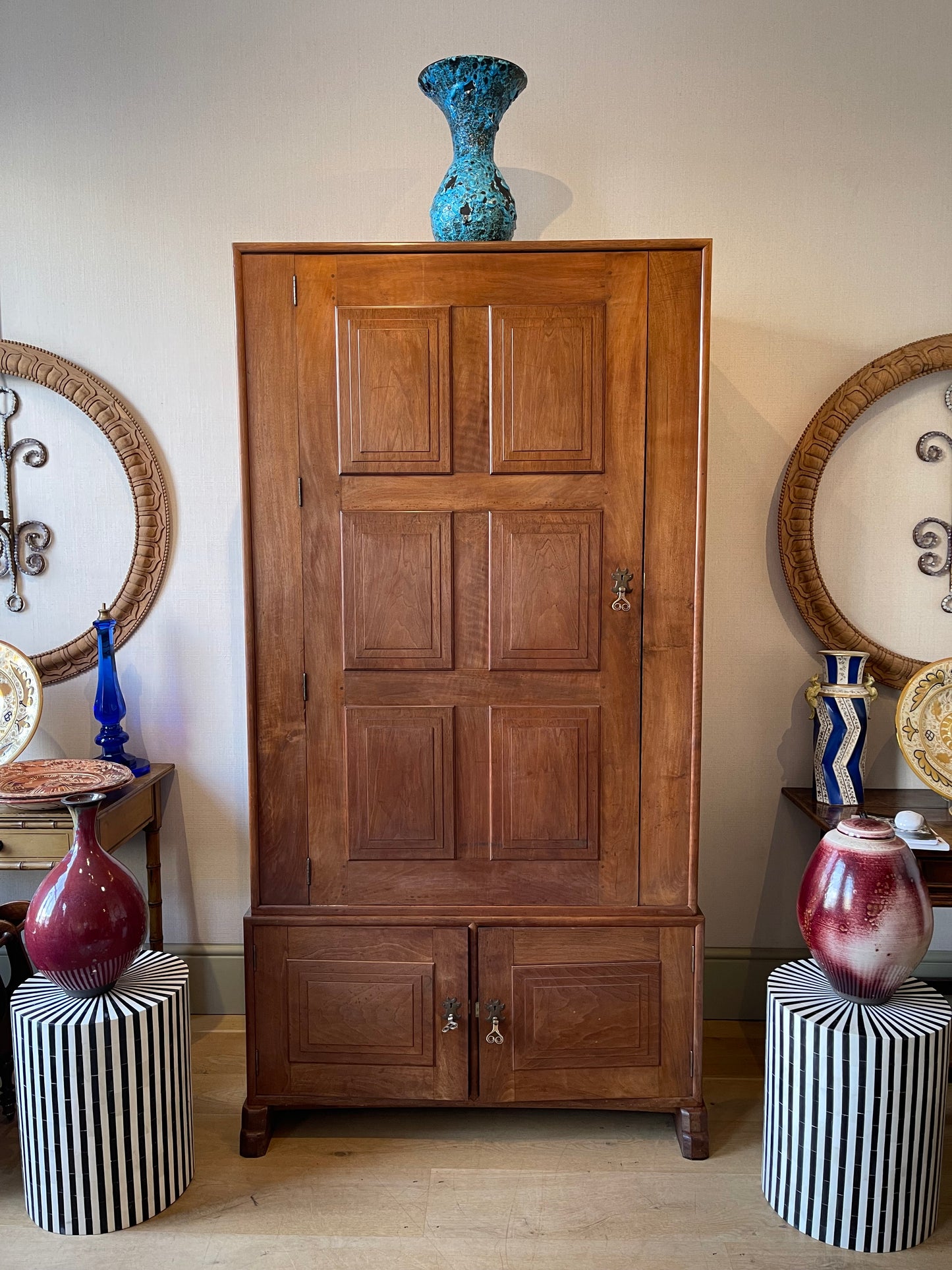 Fine Walnut Wardrobe