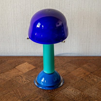 Murano Glass Blue and Turquoise Table Lamp