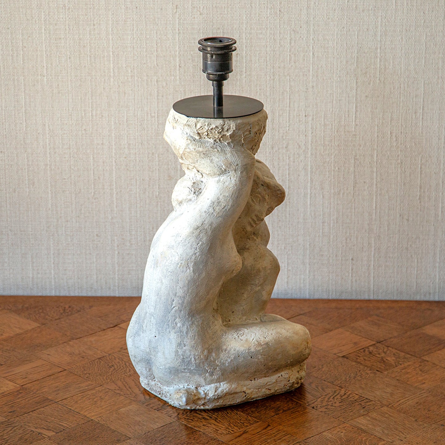 Plaster Figure Table Lamp