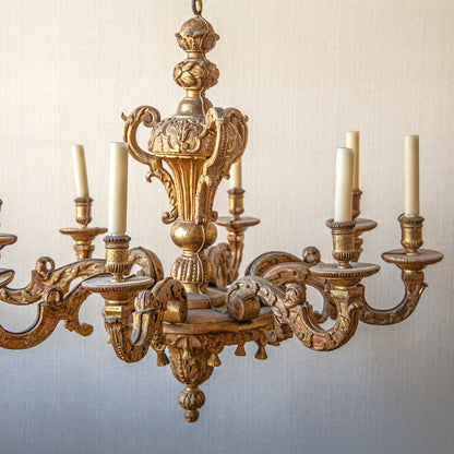 Giltwood Chandelier