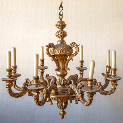 Giltwood Chandelier