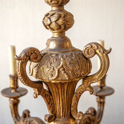 Giltwood Chandelier