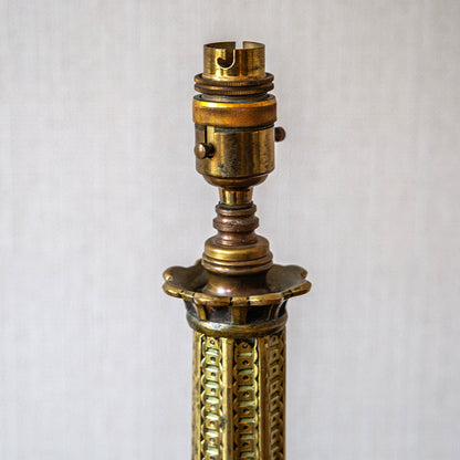 William IV Brass Table Lamp