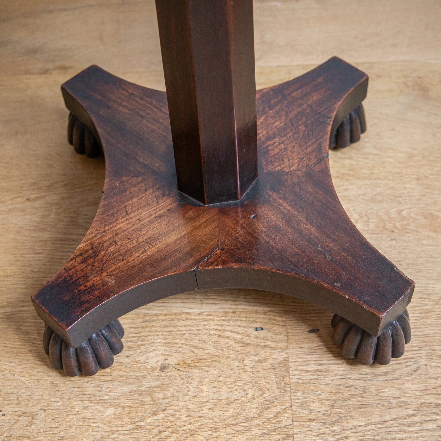 Low Regency Mahogany Side Table