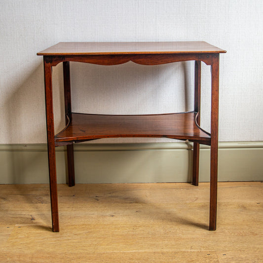 Georgian Two-Tier Mahogany Table