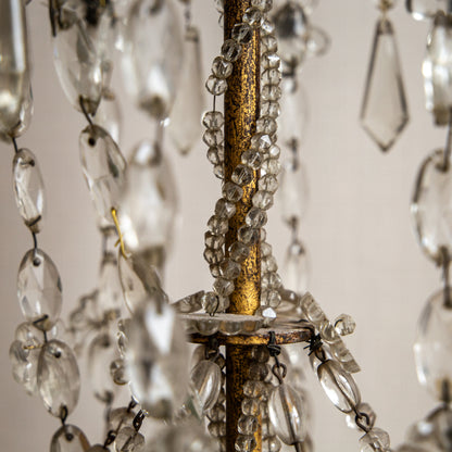 Ormolu and Cut Glass Chandelier