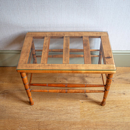 Maple Luggage Rack/Side Table