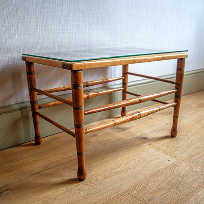 Maple Luggage Rack/Side Table