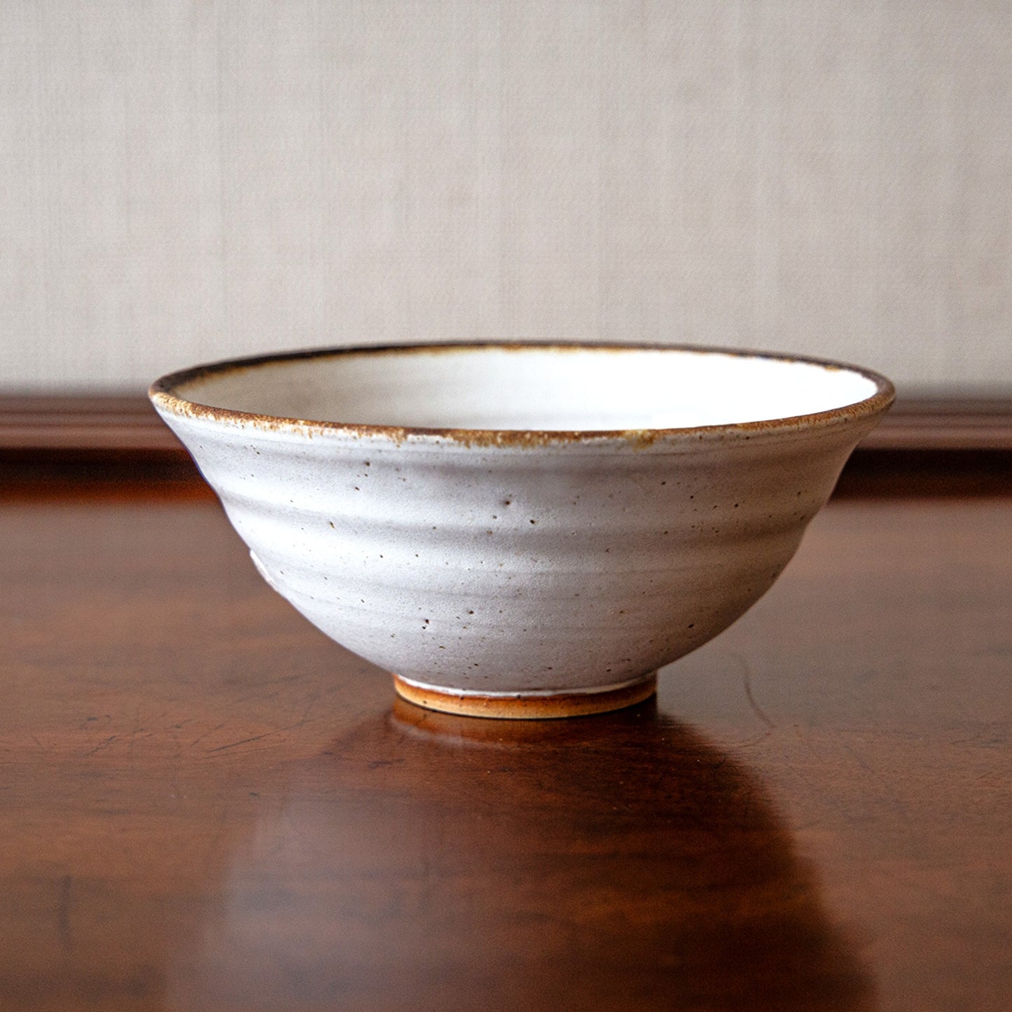 Group of White Ceramic Bowls