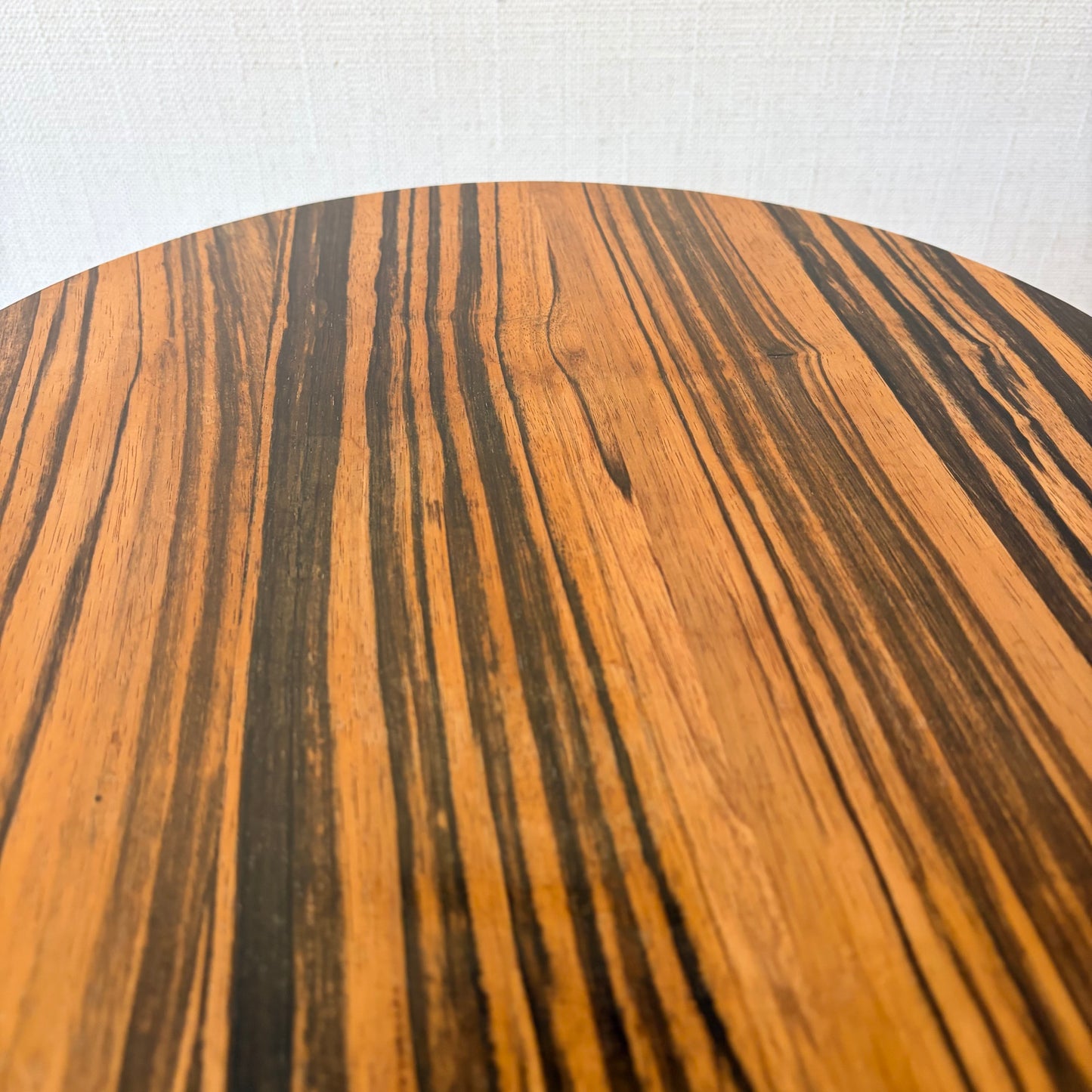 Pair of French Side Tables in Macassar Ebony, Early 20th Century