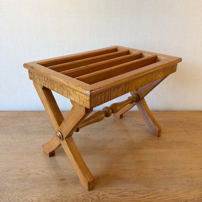 Hungarian Ash Luggage Stand, Late 19th Century