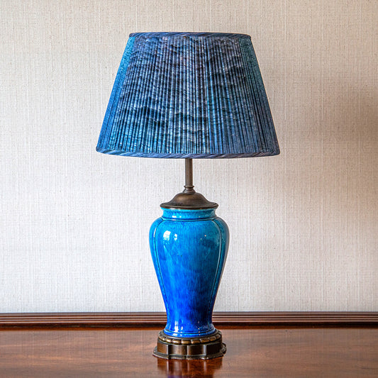 Turquoise Mounted Table Lamp