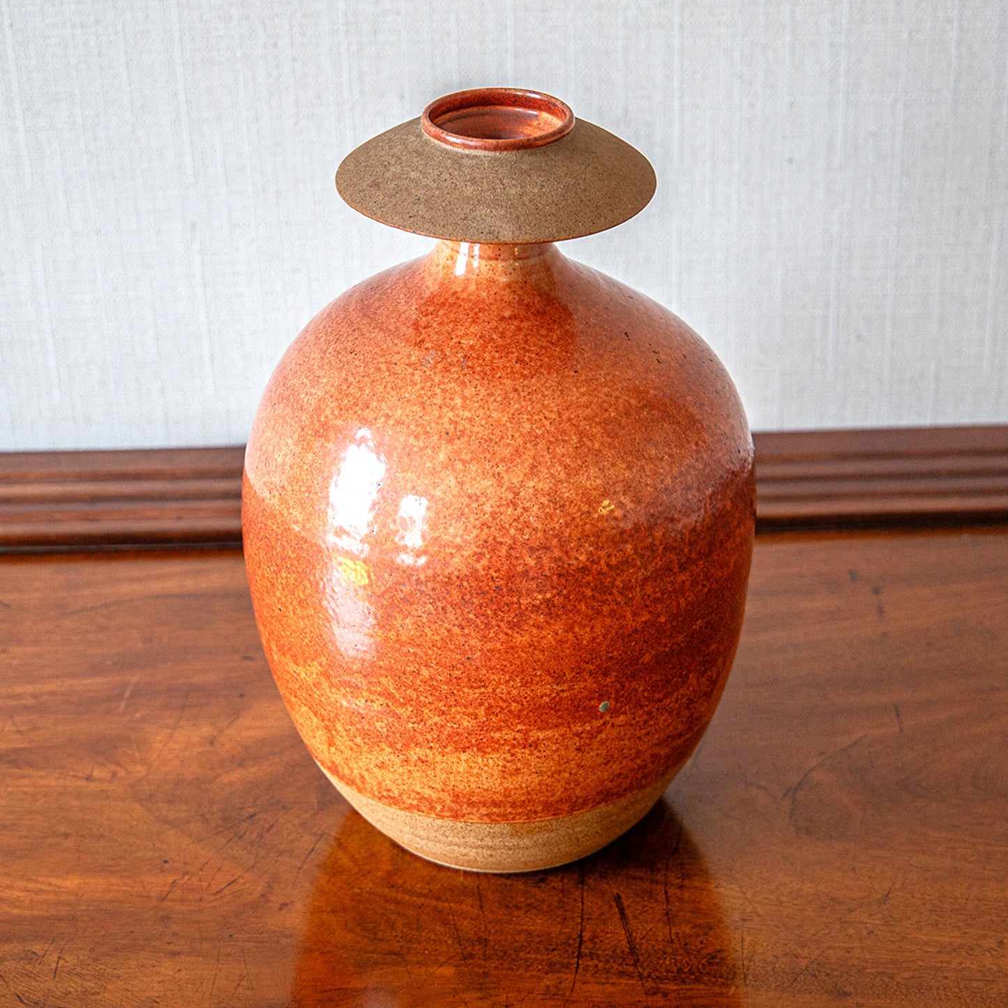 Large Stoneware Vase by David Lloyd-Jones (1928-1994)