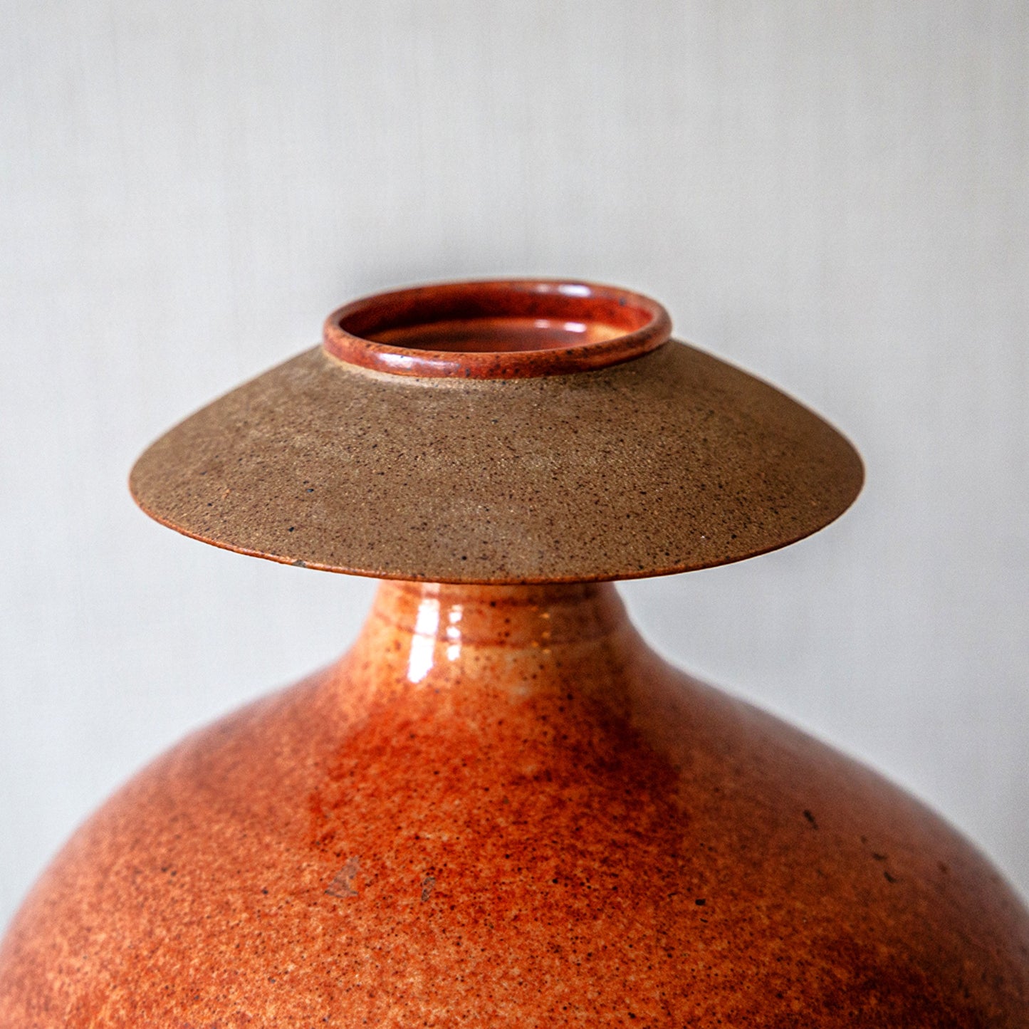 Large Stoneware Vase by David Lloyd-Jones (1928-1994)