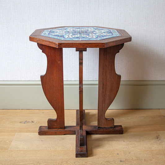 Octagonal Teak Side Table