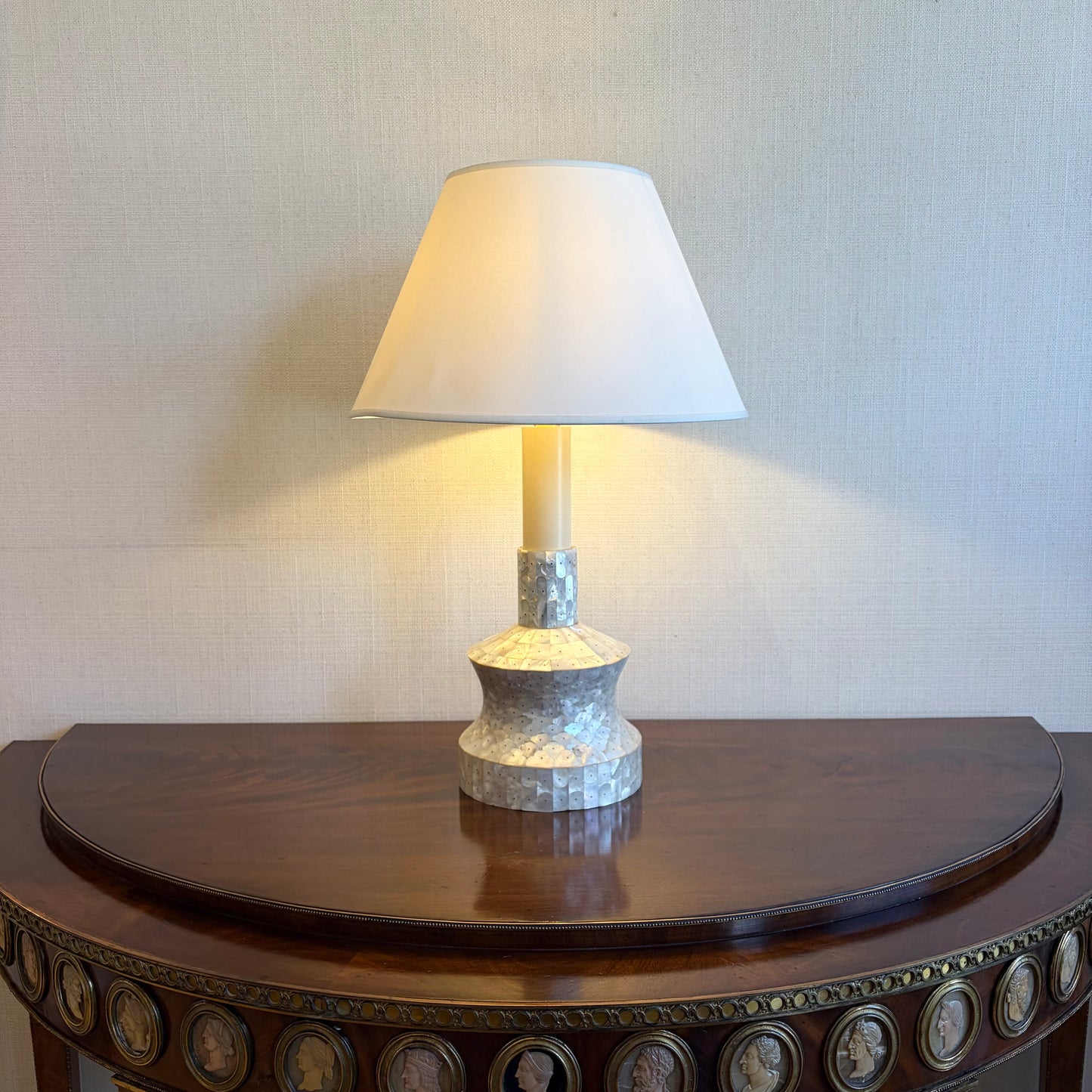 19th Century Islamic Mother-of-Pearl Table Lamp