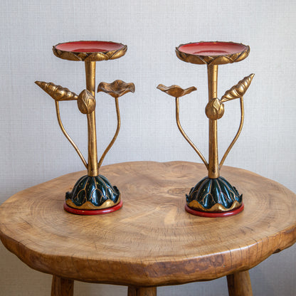 Pair of Lamp Stands