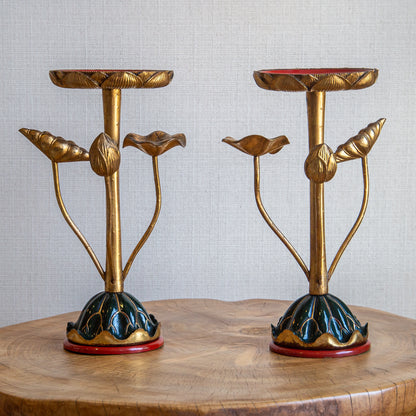 Pair of Lamp Stands