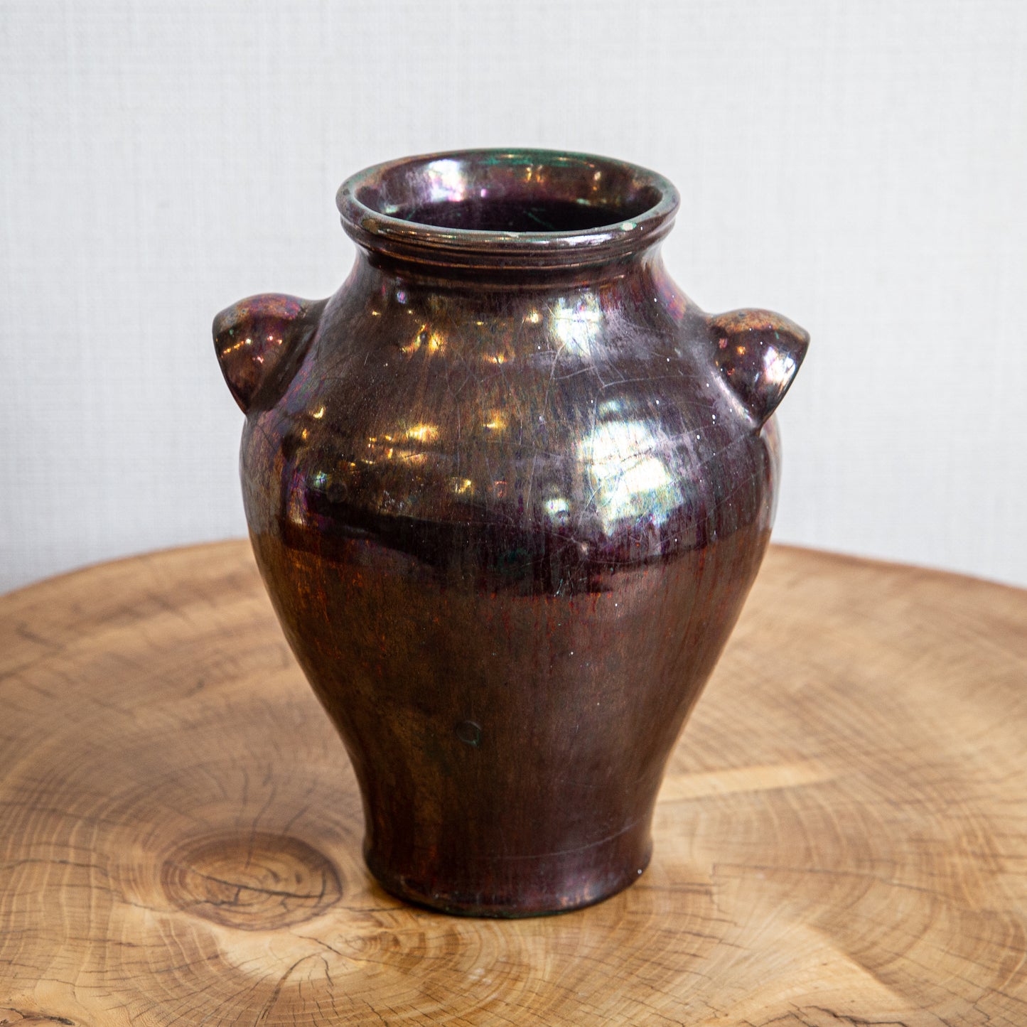 LUSTRE GLAZED VASE