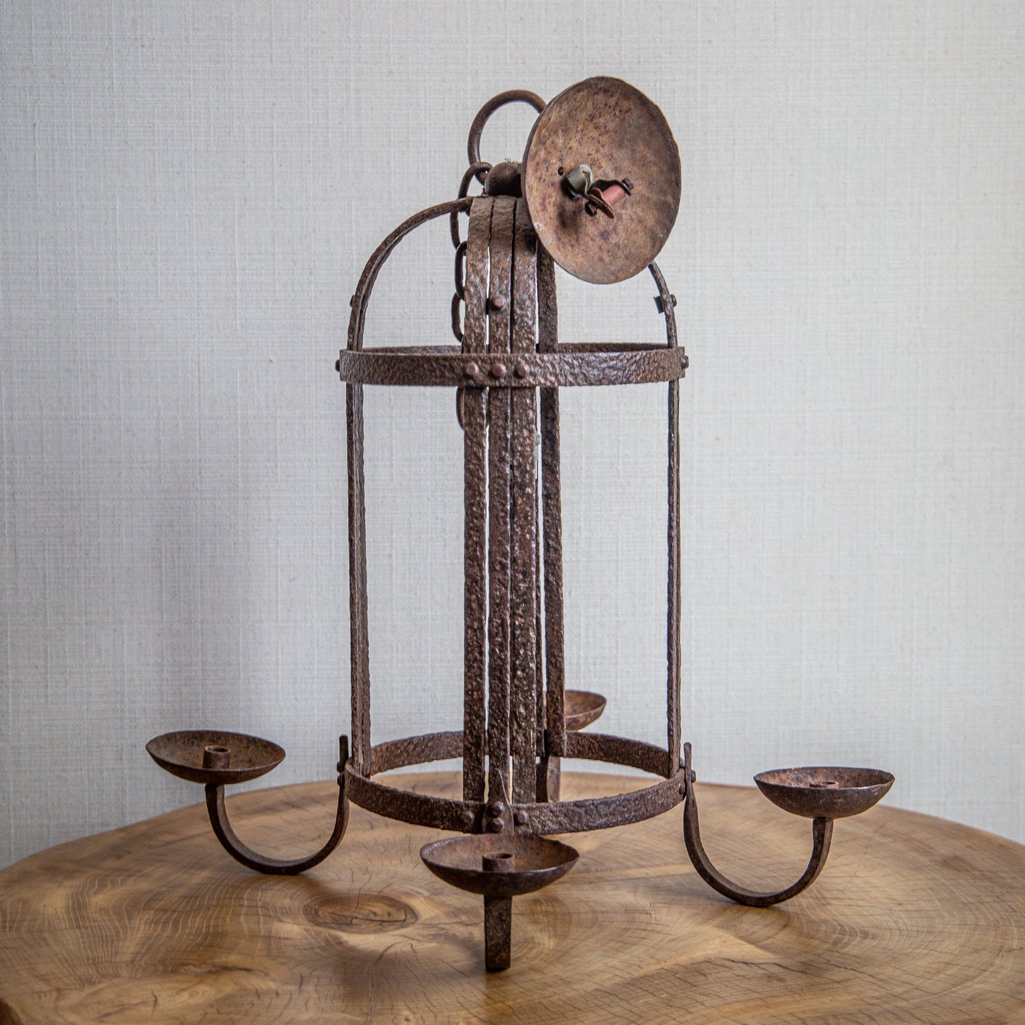 EARLY 20TH CENTURY IRON LANTERN