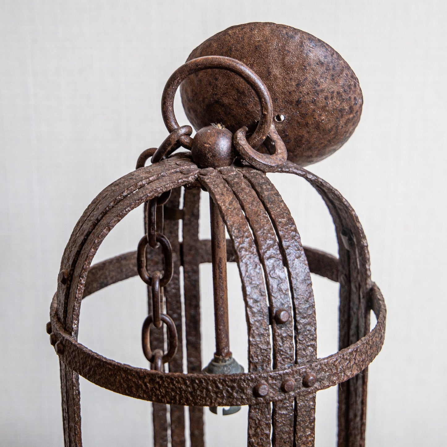 EARLY 20TH CENTURY IRON LANTERN