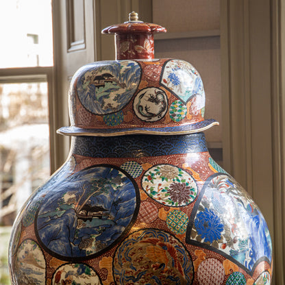 Large Imari Vase