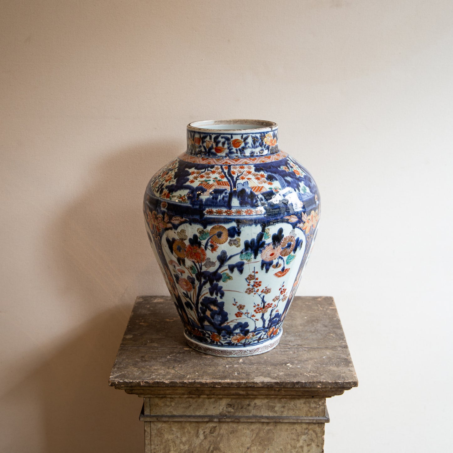 Large Imari Vase